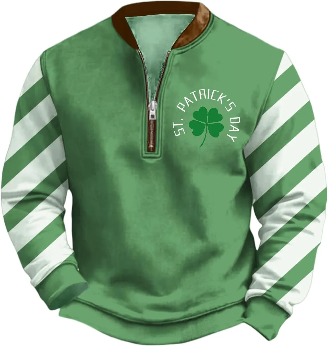 Свитшот мужской St Patricks Day 2026 Lucky с принтом Shamrock Clover
Свитшот мужской St Patricks Day 2026 Lucky с принтом Shamrock Clover