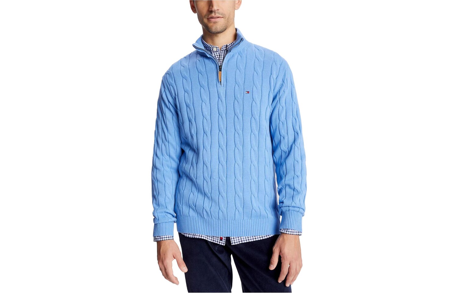 Свитер мужской светло-голубой Tommy Hilfiger, светло-голубой
Свитер мужской светло-голубой Tommy Hilfiger, светло-голубой