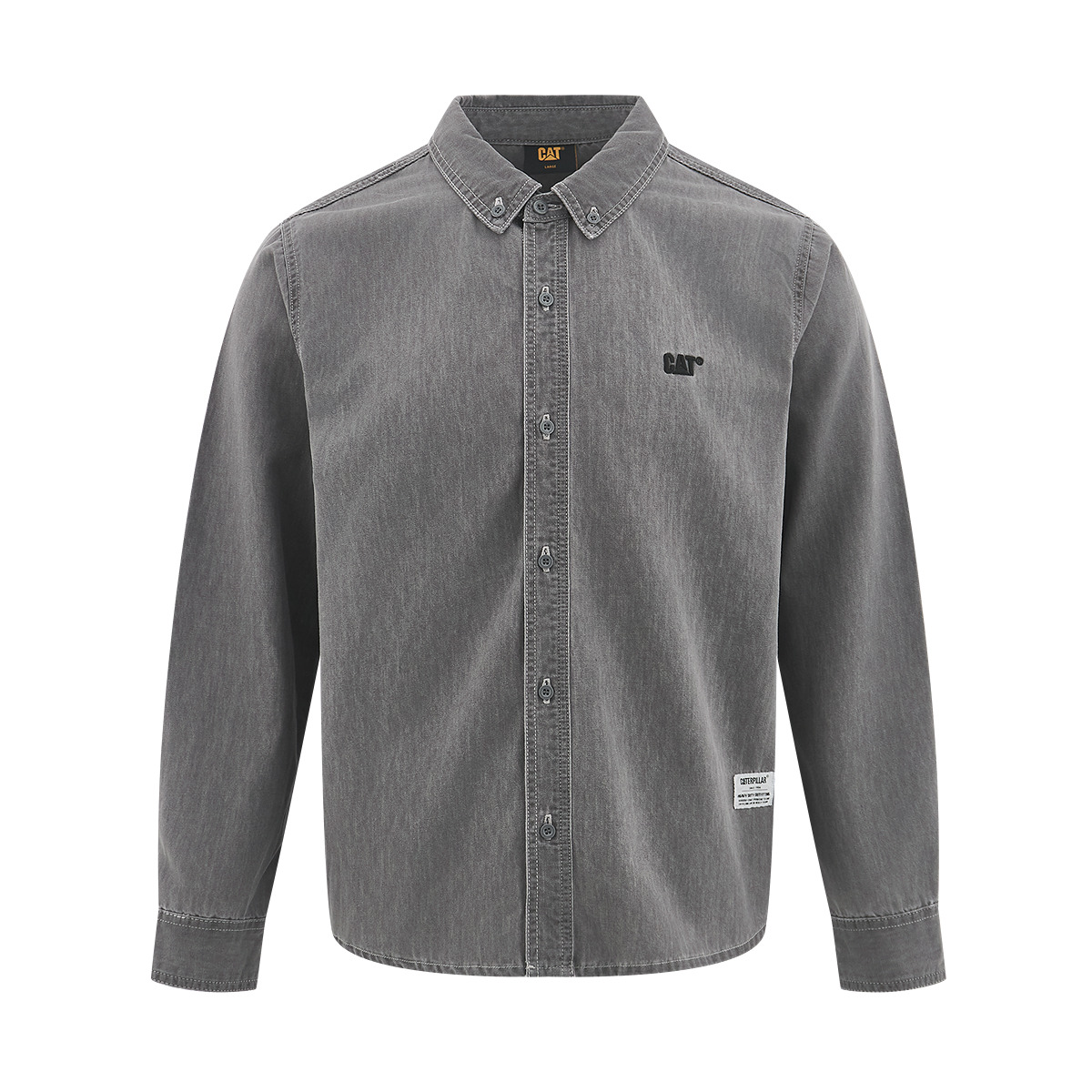 Мужская рубашка CAT, серый
Мужская рубашка CAT, серый