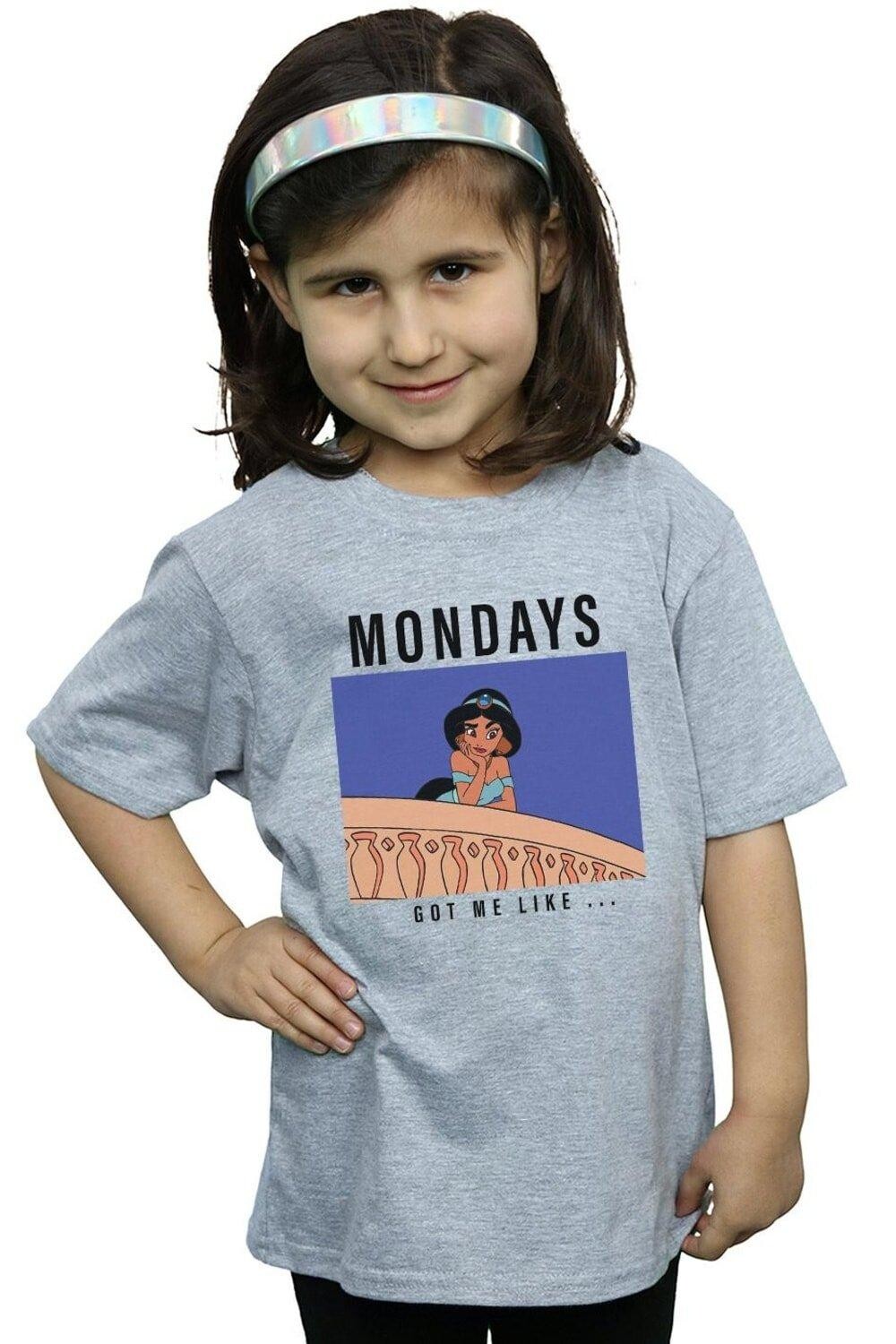 Футболка Jasmine Mondays Got Me Like Cotton Disney Princess, серый 
Футболка Jasmine Mondays Got Me Like Cotton Disney Princess, серый