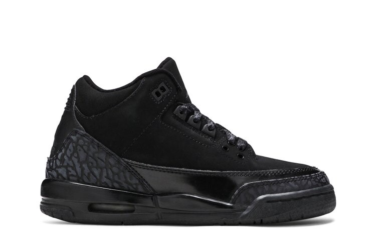 Кроссовки Air Jordan 3 Retro GS 'Black Cat', черный
Кроссовки Air Jordan 3 Retro GS 'Black Cat', черный