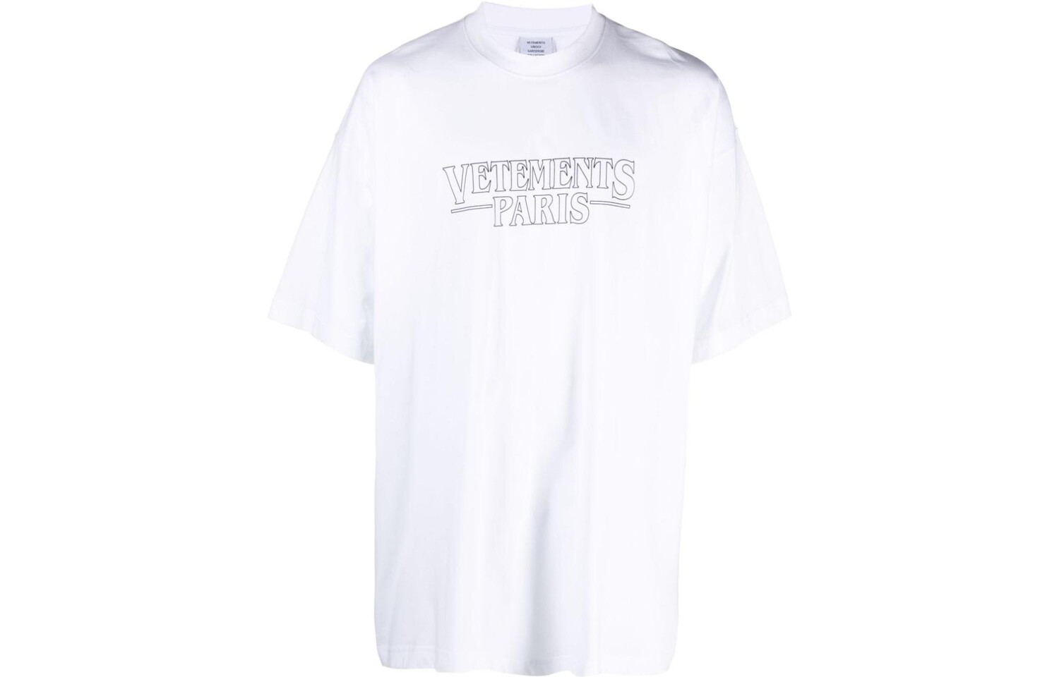 Футболка с короткими рукавами и логотипом Vetements, белый
Футболка с короткими рукавами и логотипом Vetements, белый