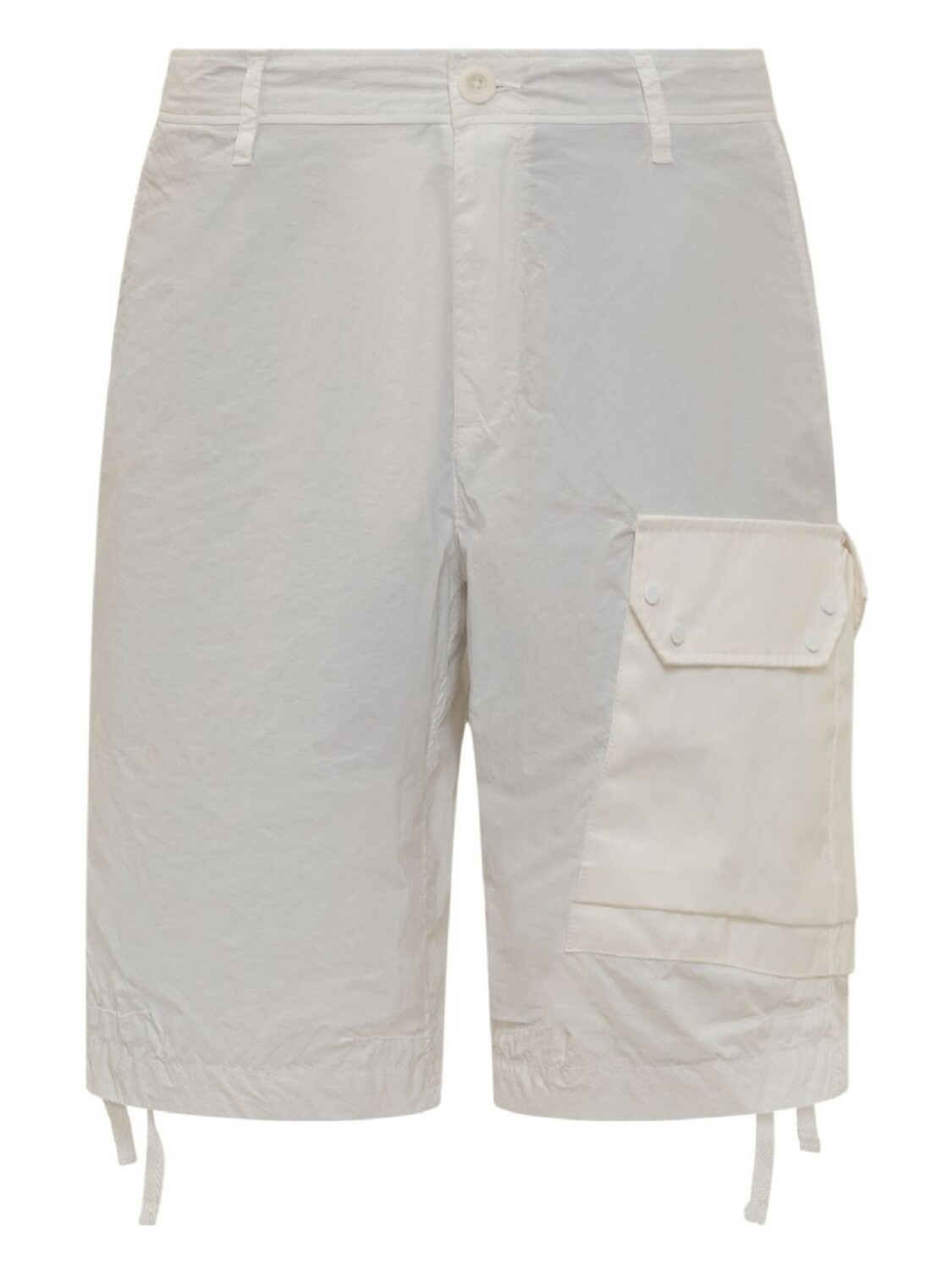 Шорты с эффектом потертости Ten C, белый
Шорты с эффектом потертости Ten C, белый