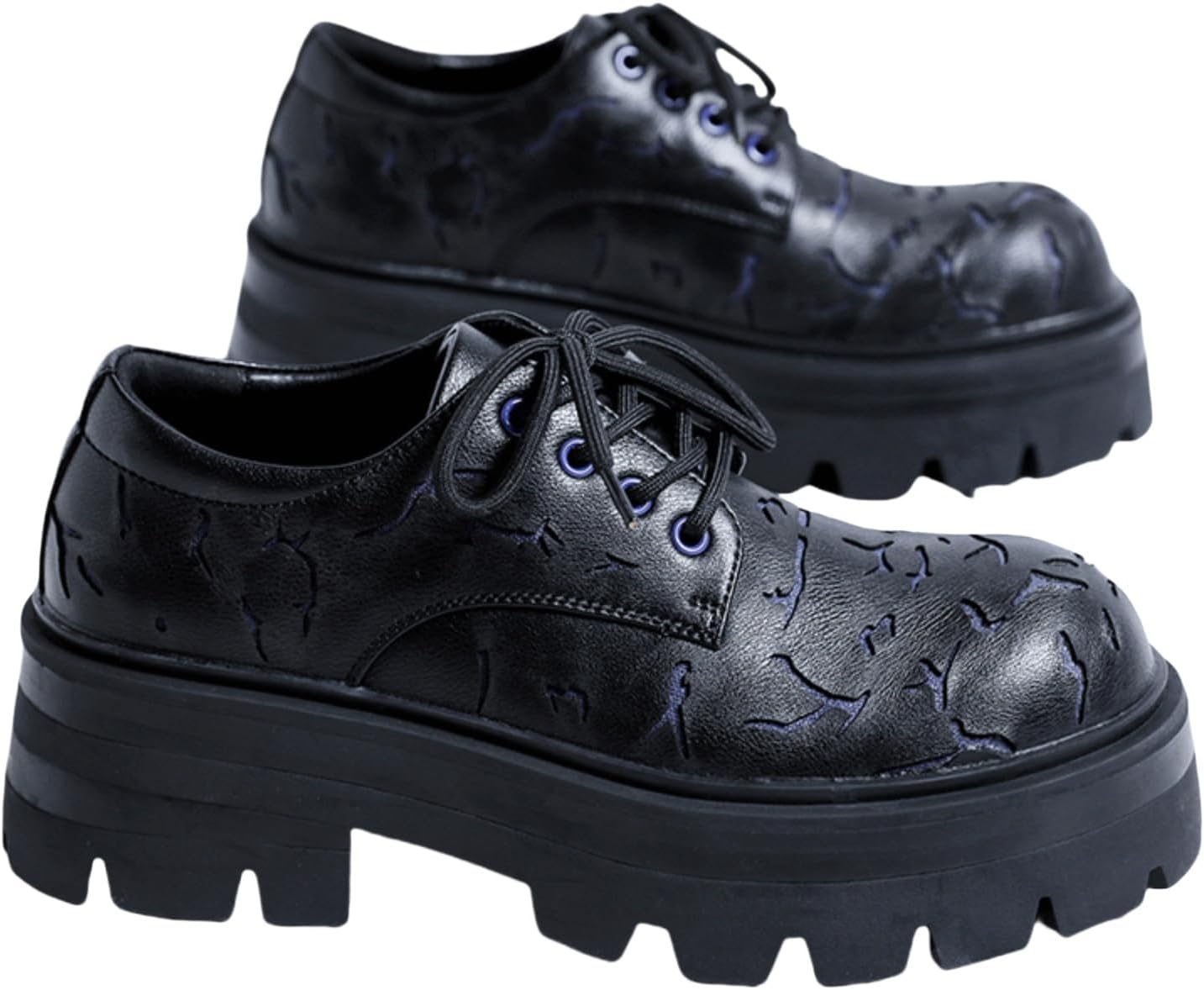 Мужские кожаные туфли оксфорды с текстурным узором, шнуровкой, рифленой подошвой и декоративными металлическими люверсами, Нескользящие, комфортные для офиса, повседневной и уличной носки Lshwcift, синий
Мужские кожаные туфли оксфорды с текстурным узором, шнуровкой, рифленой подошвой и декоративными металлическими люверсами, Нескользящие, комфортные для офиса, повседневной и уличной носки Lshwcift, синий