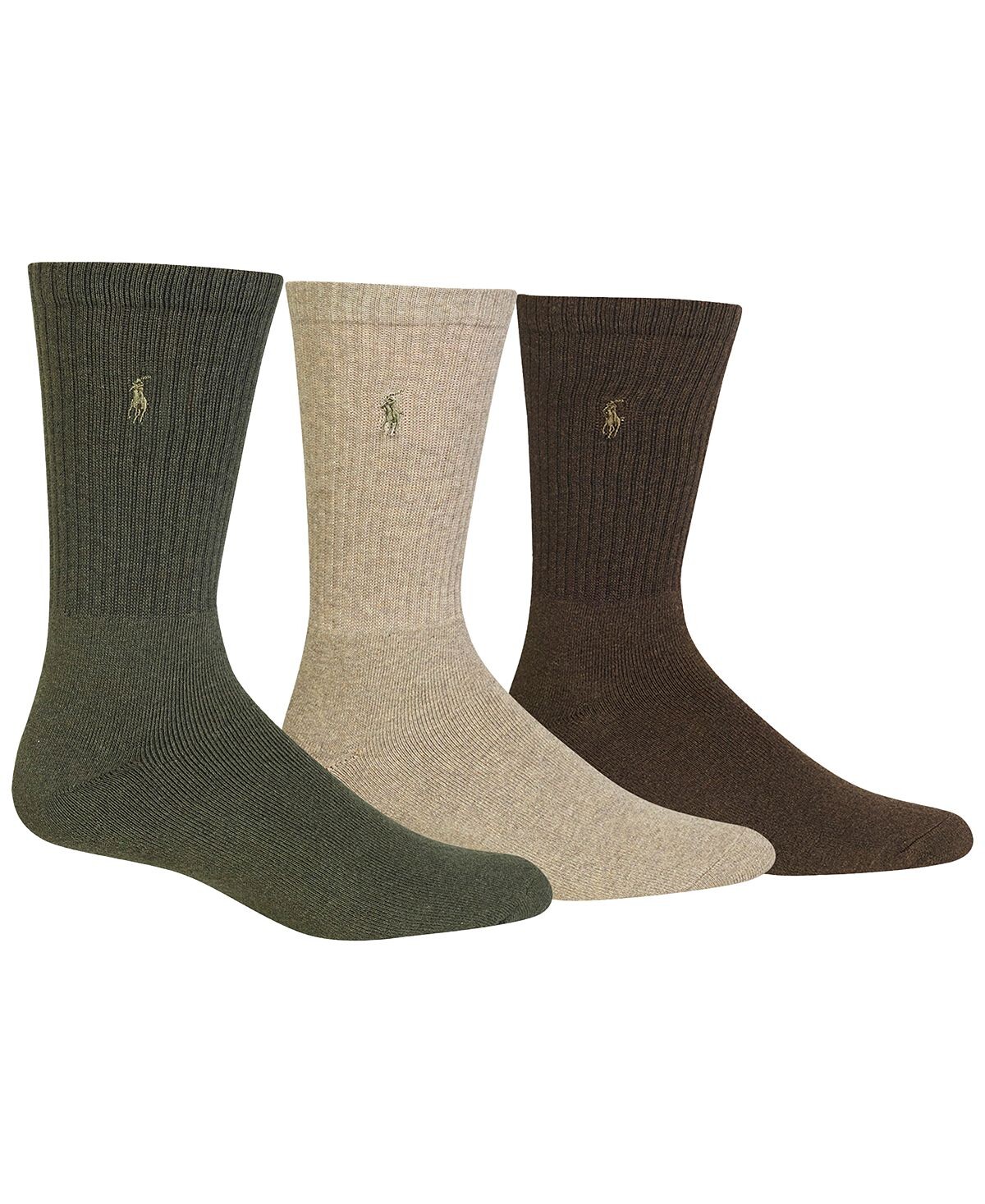 Набор из 3 мужских носков в рубчик с подушкой Foot Crew Polo Ralph Lauren 
Набор из 3 мужских носков в рубчик с подушкой Foot Crew Polo Ralph Lauren