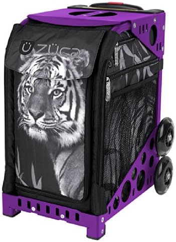 Сумка ZUCA с тигровым принтом и фиолетовой рамой с мигающими колесами
Сумка ZUCA с тигровым принтом и фиолетовой рамой с мигающими колесами