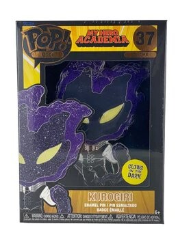 Моя геройская академия — большая эмалированная булавка № 37 — курогири Funko