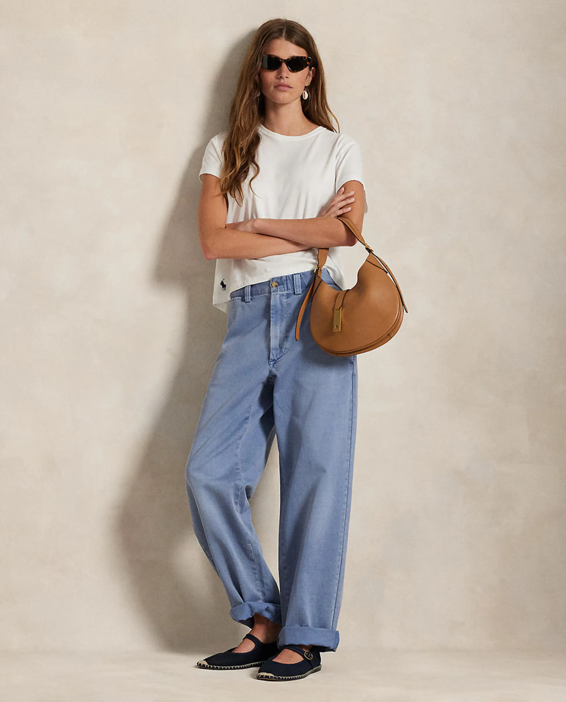 Женские прямые ковбойские джинсы с широкой штаниной из хлопка Polo Ralph Lauren, синий
Женские прямые ковбойские джинсы с широкой штаниной из хлопка Polo Ralph Lauren, синий