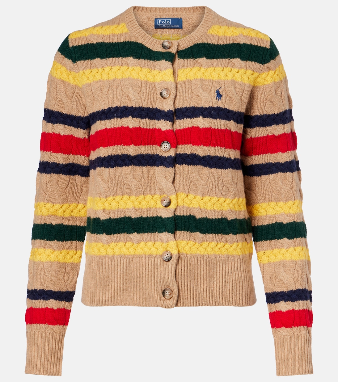 Полосатый кардиган из шерсти и кашемира Polo Ralph Lauren, Collcammlg
Полосатый кардиган из шерсти и кашемира Polo Ralph Lauren, Collcammlg