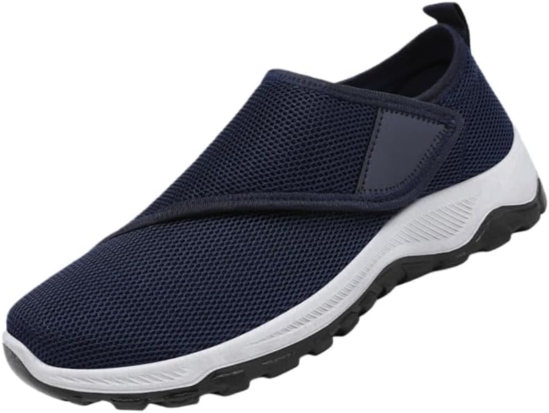 Мужские повседневные туфли, легкие для надевания и снятия, регулируемые, легкие и комфортные. Дышащая сетчатая поверхность, противоскользящие и прочные Fmshi, синий
Мужские повседневные туфли, легкие для надевания и снятия, регулируемые, легкие и комфортные. Дышащая сетчатая поверхность, противоскользящие и прочные Fmshi, синий
