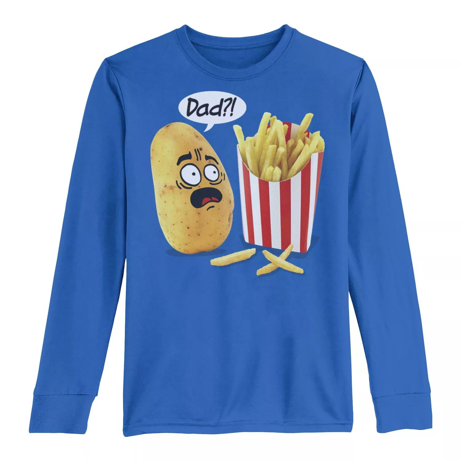 Футболка с длинными рукавами и изображением картофеля фри для мальчиков 8–20 лет «День отца — это ты, папа» Licensed Character
Футболка с длинными рукавами и изображением картофеля фри для мальчиков 8–20 лет «День отца — это ты, папа» Licensed Character