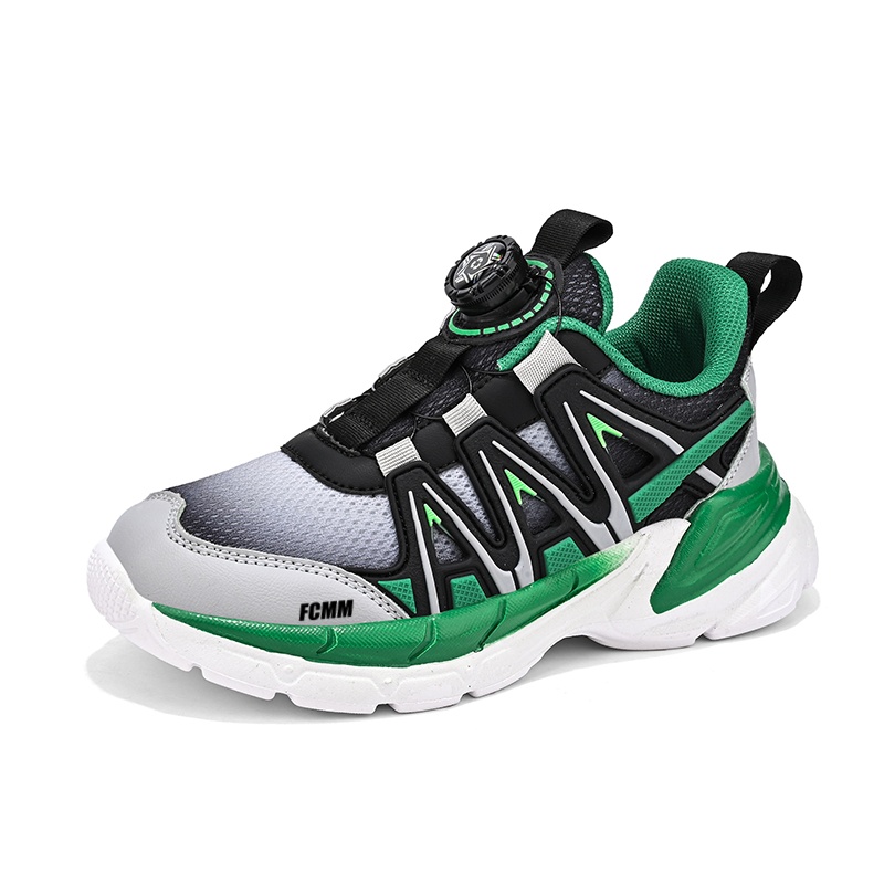 Низкие повседневные кроссовки для детей FCMM, черный/зеленый
Низкие повседневные кроссовки для детей FCMM, черный/зеленый