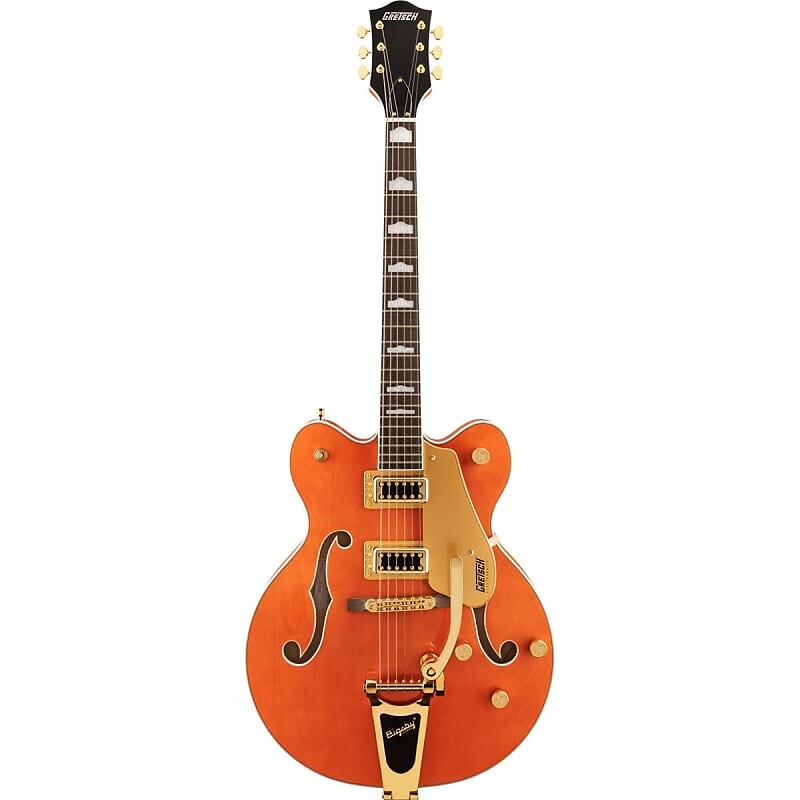 Электрогитара Gretsch G5422TG Electromatic Classic Hollow Body Double-Cut Bigsby Gold Hardware Electric Guitar, Orange Stain
Электрогитара Gretsch G5422TG Electromatic Classic Hollow Body Double-Cut Bigsby Gold Hardware Electric Guitar, Orange Stain