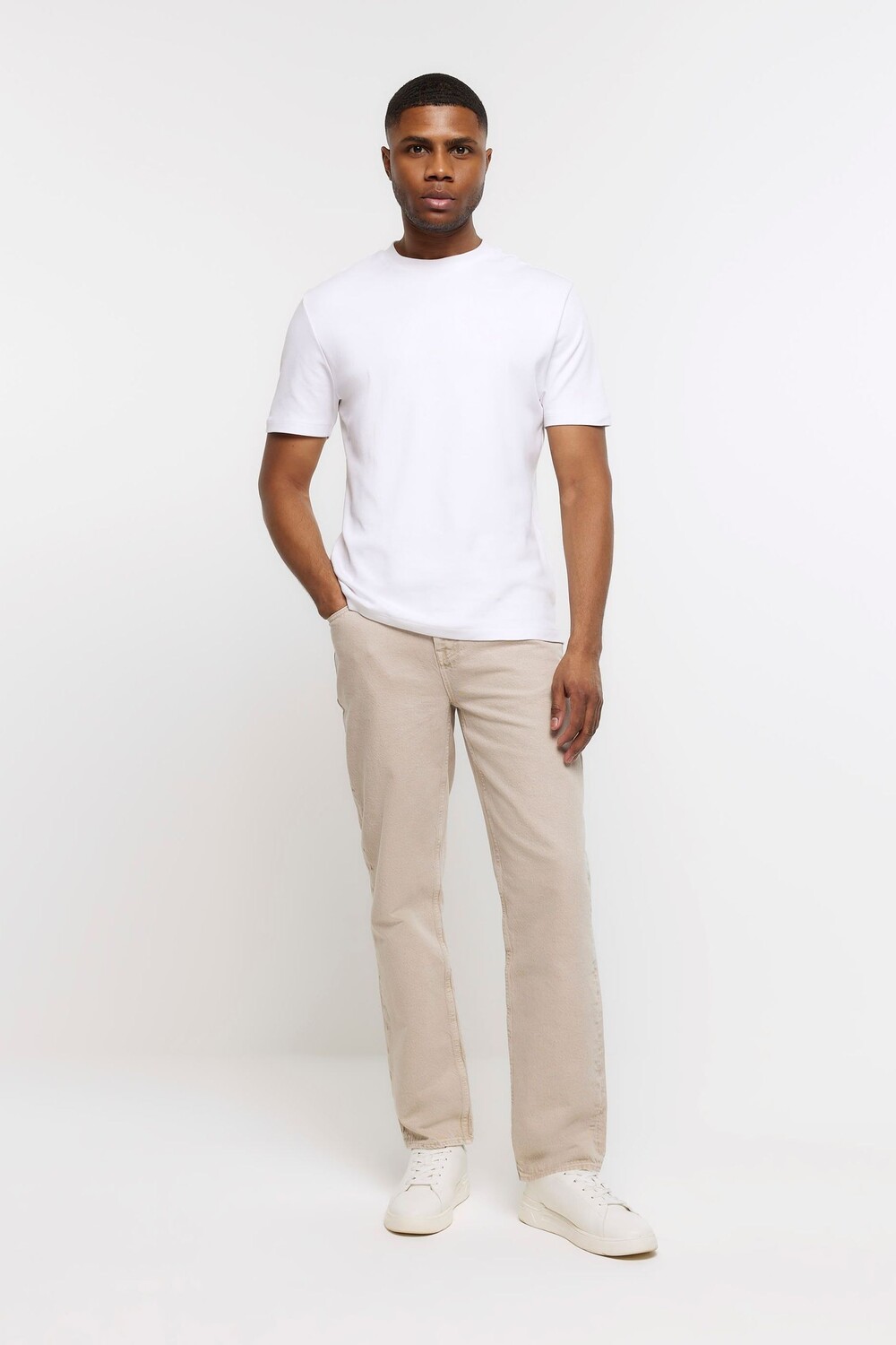 Джинсы прямого кроя River Island, серый
Джинсы прямого кроя River Island, серый