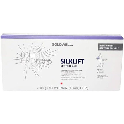 Осветлитель для волос Light Dimensions Silklift Control Ash 500G, Goldwell
Осветлитель для волос Light Dimensions Silklift Control Ash 500G, Goldwell
