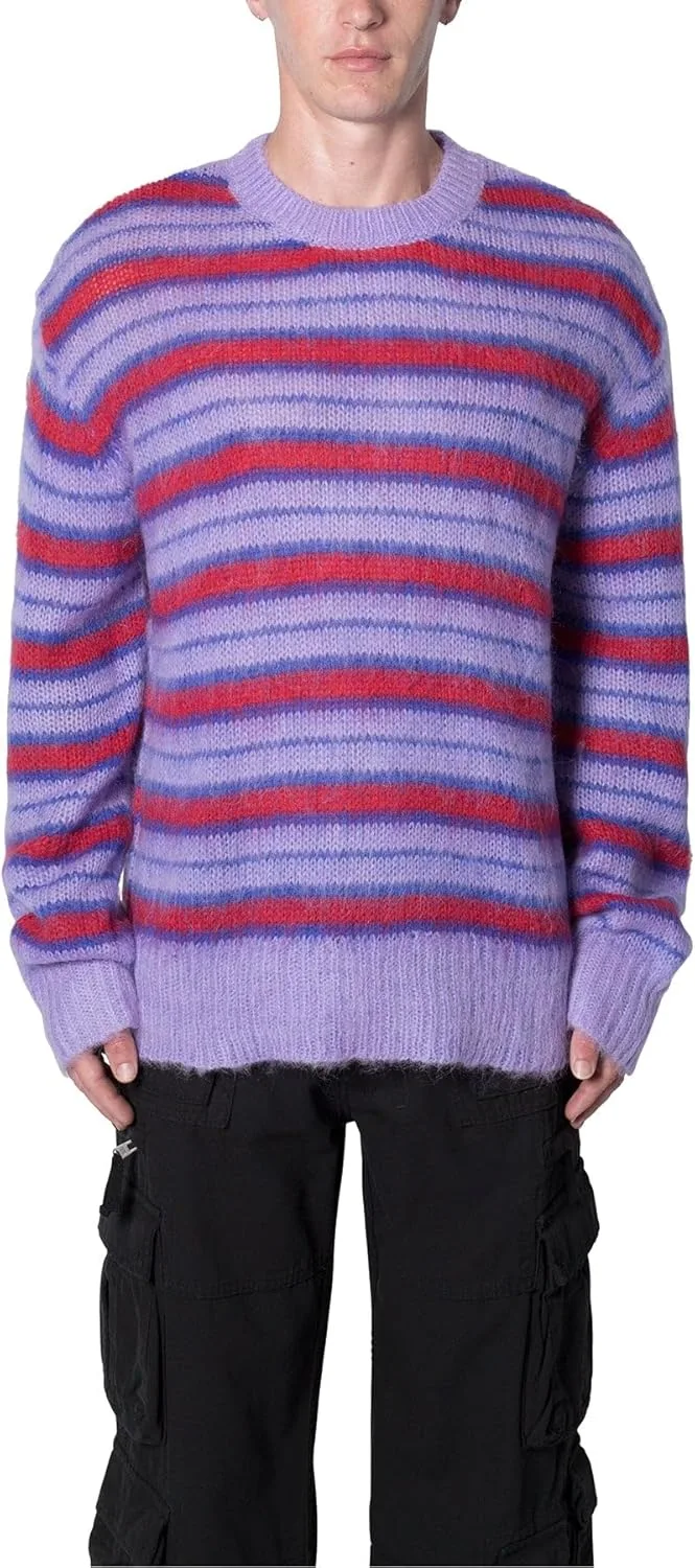 Mnml Men's полосатый свитер из мохера
Mnml Men's полосатый свитер из мохера