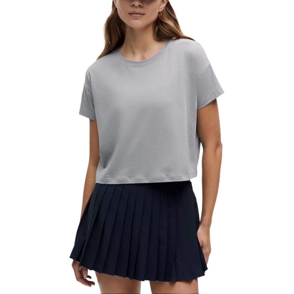 Футболка с рукавом дроп-шоулдер женская Lululemon, серый
Футболка с рукавом дроп-шоулдер женская Lululemon, серый