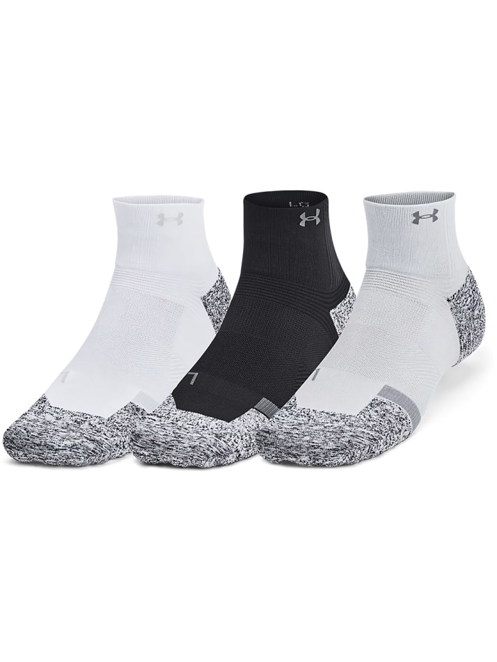 Носки Unisex Ua Ad Pro 3Pk Qtr Under Armour, черный 
Носки Unisex Ua Ad Pro 3Pk Qtr Under Armour, черный