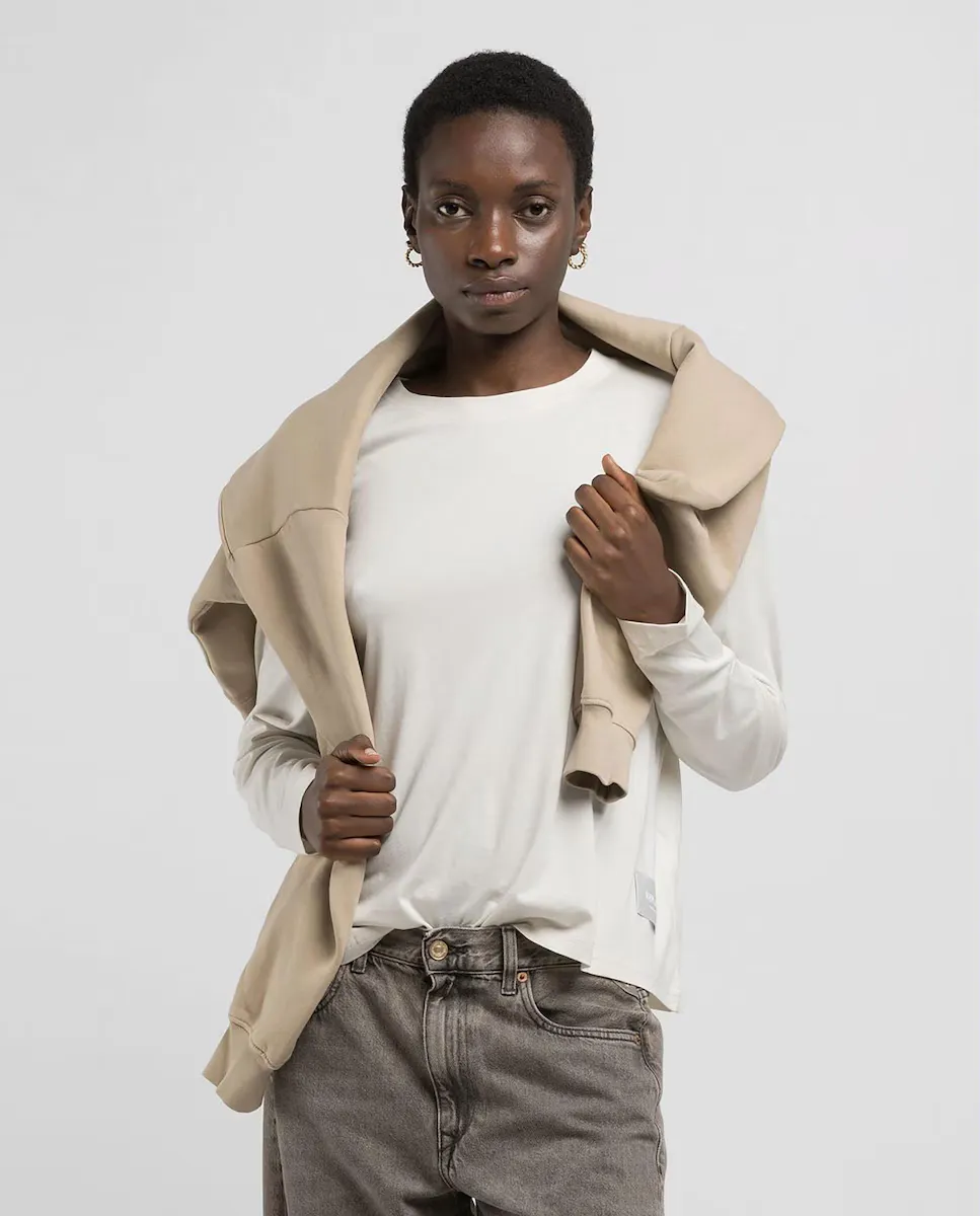 Женская футболка с длинными рукавами и круглым вырезом Replay, белый
Женская футболка с длинными рукавами и круглым вырезом Replay, белый