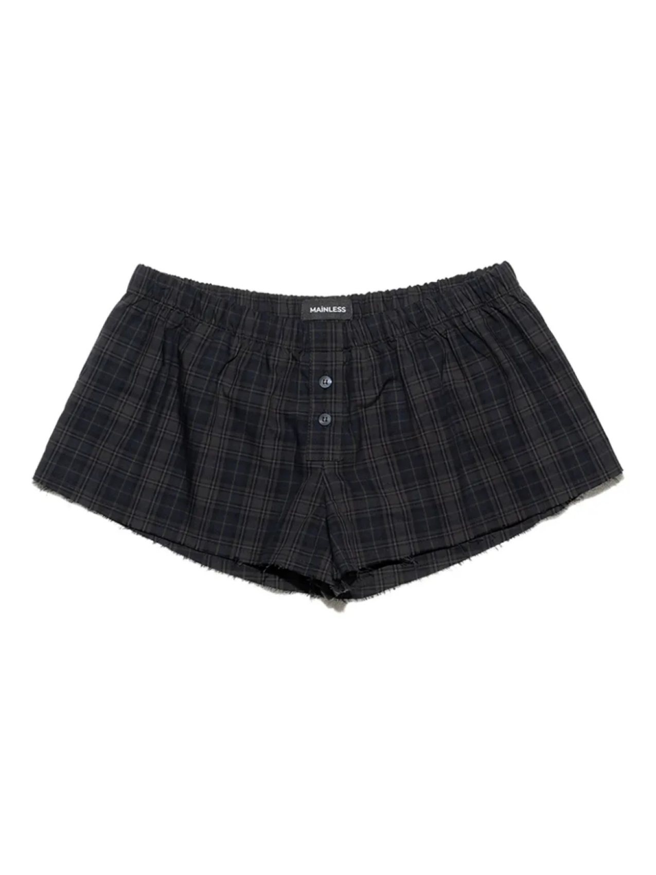 Клетчатые шорты с застежкой на пуговицы спереди Mainless, синий
Клетчатые шорты с застежкой на пуговицы спереди Mainless, синий