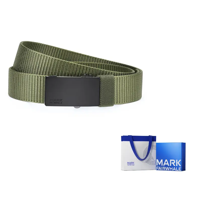 FAIRWHALE Нейлоновый спортивный ремень мужской шириной 3,4 см, Green
FAIRWHALE Нейлоновый спортивный ремень мужской шириной 3,4 см, Green