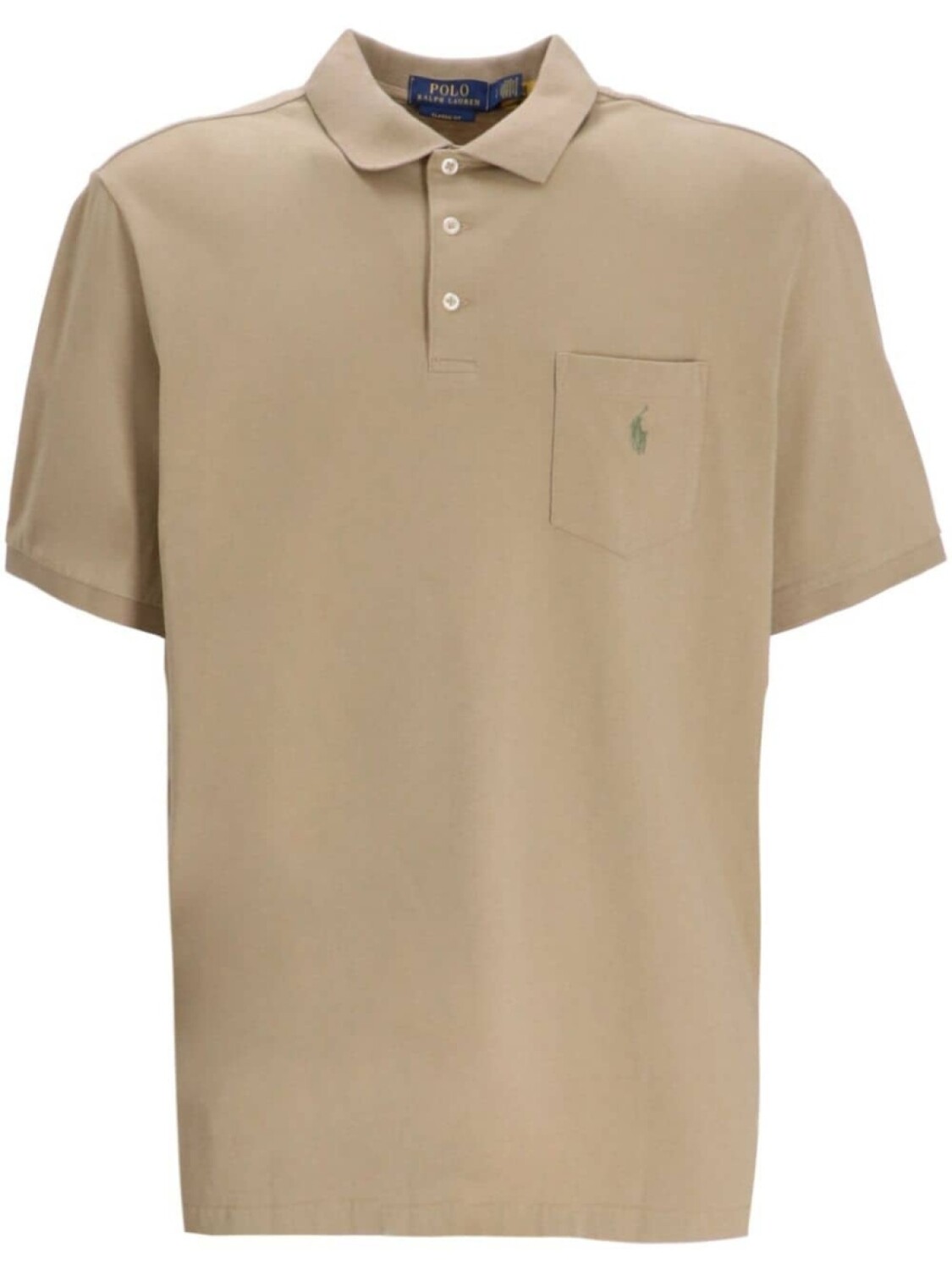 Polo Ralph Lauren хлопковая рубашка-поло с вышитым логотипом, нейтральный цвет
Polo Ralph Lauren хлопковая рубашка-поло с вышитым логотипом, нейтральный цвет