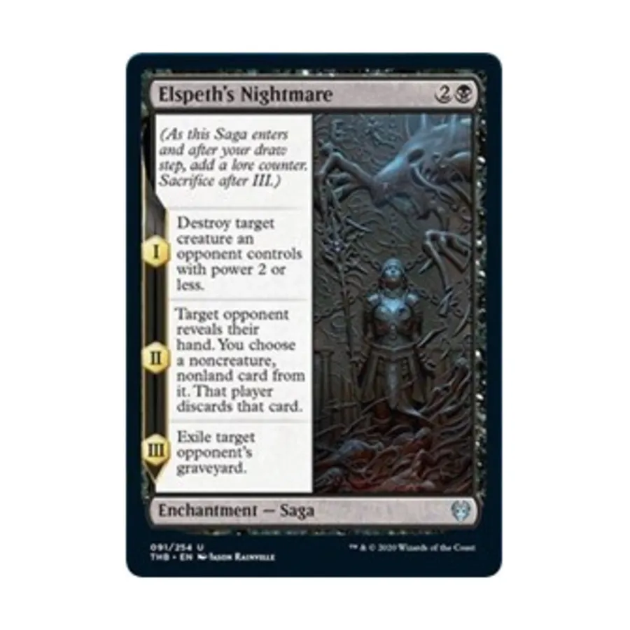 CCG Кошмар Элспет (U), MTG - Theros Beyond Death
CCG Кошмар Элспет (U), MTG - Theros Beyond Death