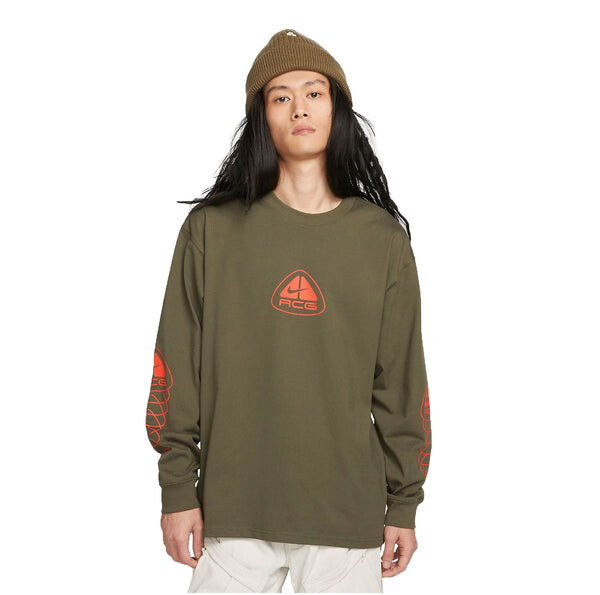 Футболка acg футболка с длинным рукавом Nike, зеленый
Футболка acg футболка с длинным рукавом Nike, зеленый