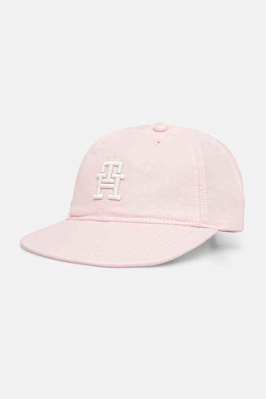 Детская хлопковая кепка с козырьком Tommy Hilfiger, розовый
Детская хлопковая кепка с козырьком Tommy Hilfiger, розовый