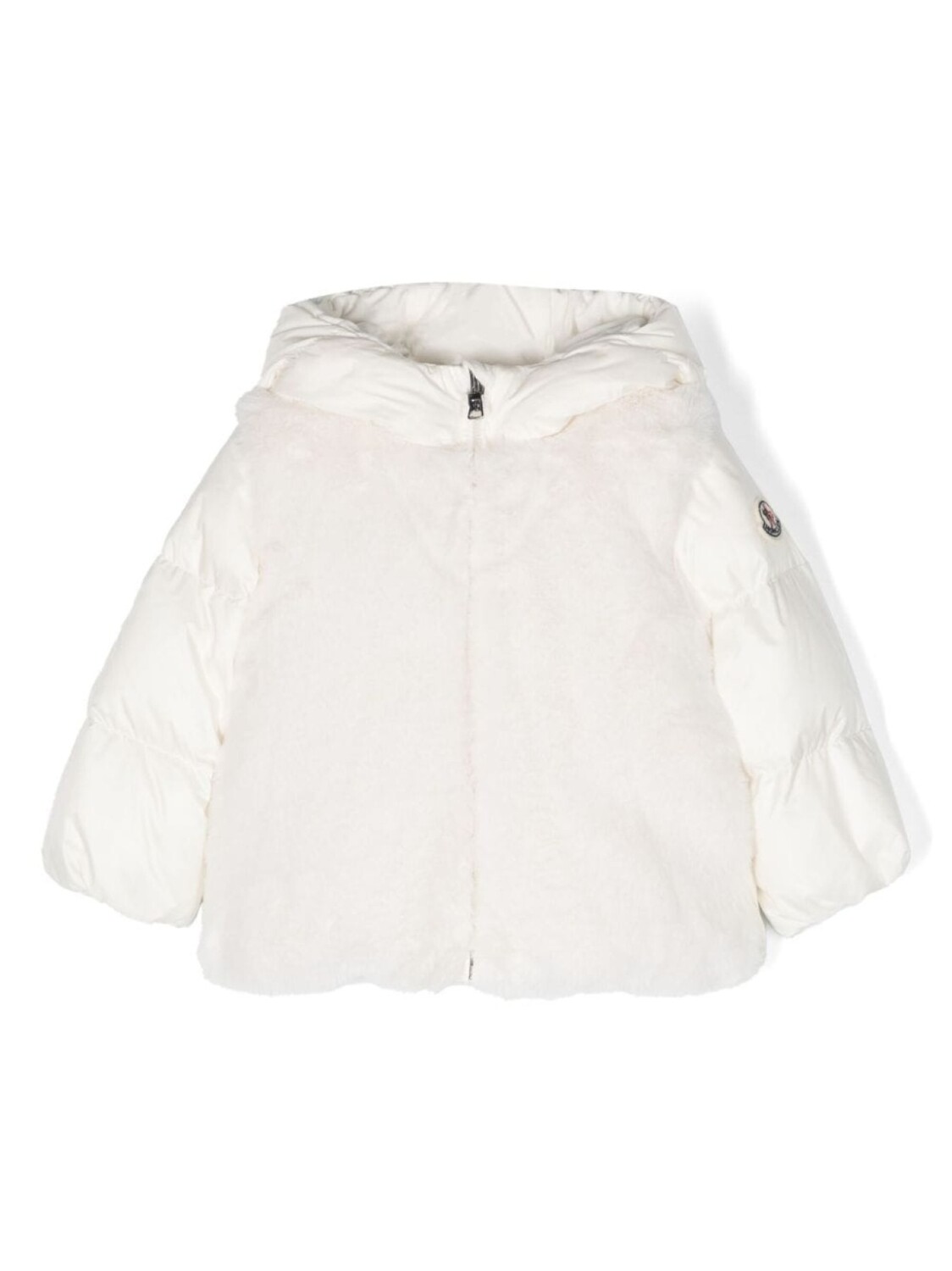 Moncler Enfant пуховик с логотипом, белый
Moncler Enfant пуховик с логотипом, белый