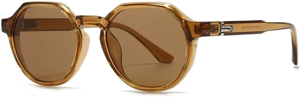 Солнцезащитные очки для мужчин и женщин - защита UV400 - круглая оправа, черные линзы, для занятий спортом на открытом воздухе и вождения LXLHWN, Tyj510-3
Солнцезащитные очки для мужчин и женщин - защита UV400 - круглая оправа, черные линзы, для занятий спортом на открытом воздухе и вождения LXLHWN, Tyj510-3