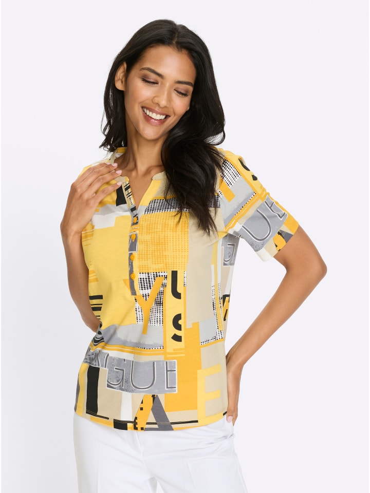 Рубашка с короткими рукавами с принтом охры и песка Sieh an!
Рубашка с короткими рукавами с принтом охры и песка Sieh an!