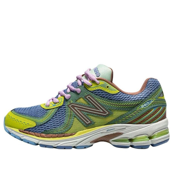 Кроссовки x up there 860 v2 '2000's tropes' New Balance, зеленый
Кроссовки x up there 860 v2 '2000's tropes' New Balance, зеленый