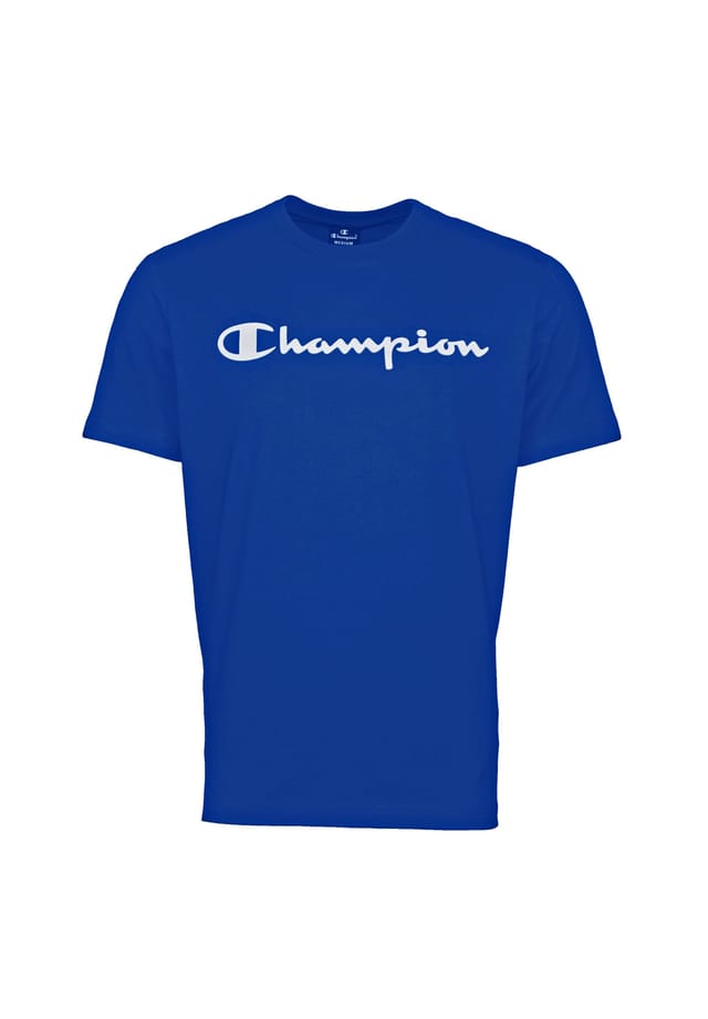 Футболка с круглым вырезом удобная посадка Champion, синий
Футболка с круглым вырезом удобная посадка Champion, синий