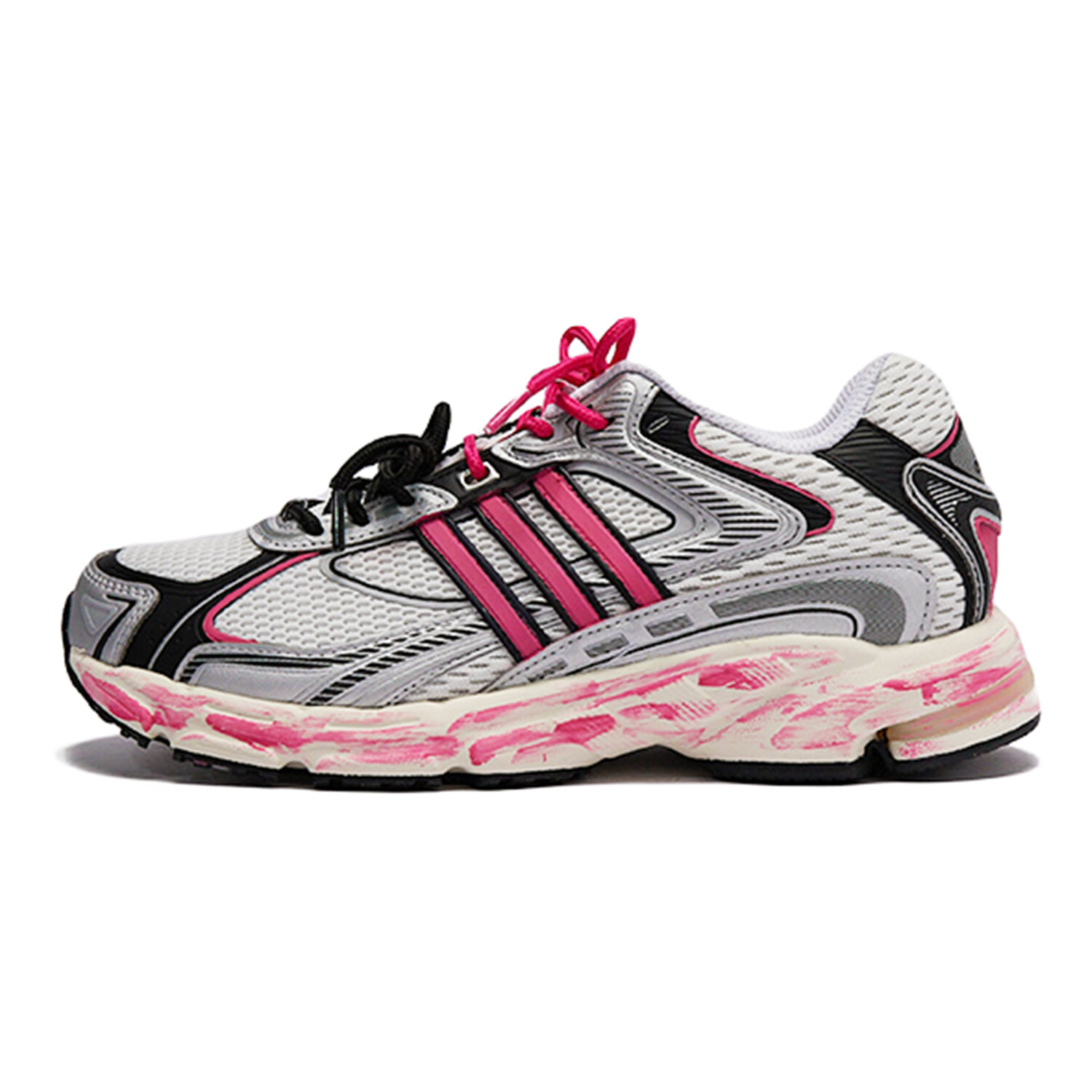 Кроссовки для бега Response унисекс с низким верхом розового/серебристого цвета Adidas Originals
Кроссовки для бега Response унисекс с низким верхом розового/серебристого цвета Adidas Originals