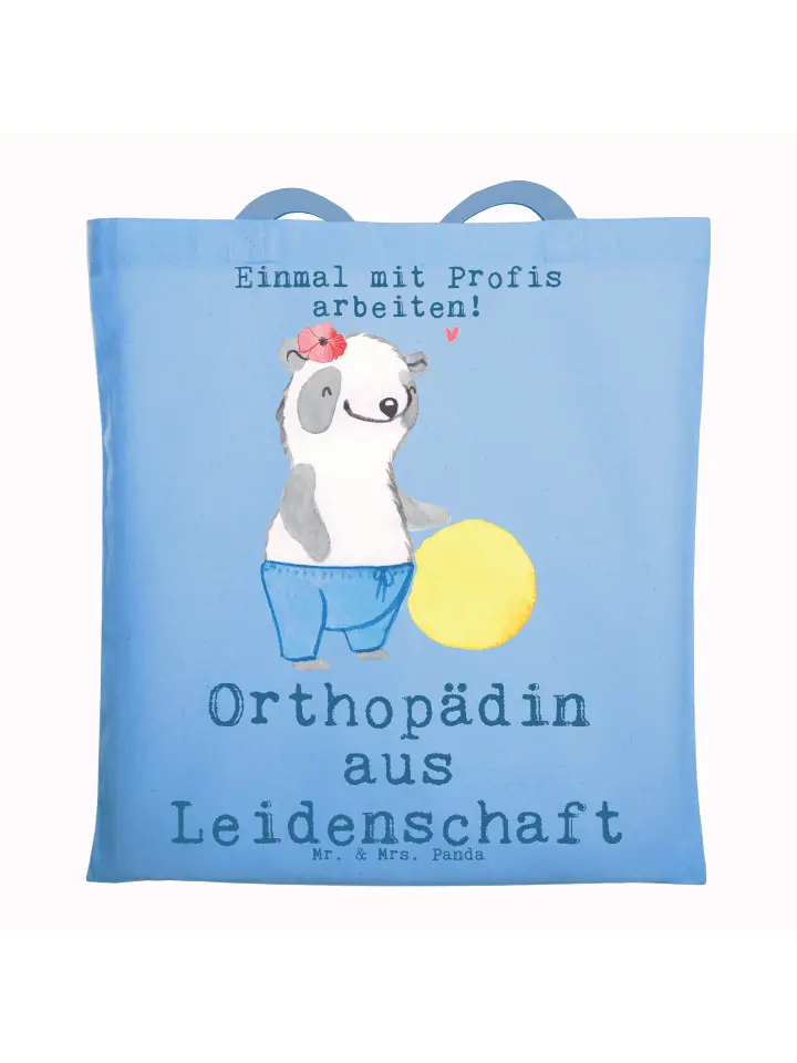 Сумка для переноски Mr & Mrs Panda Orthopädin Leidenschaft, небесно-синий
Сумка для переноски Mr & Mrs Panda Orthopädin Leidenschaft, небесно-синий