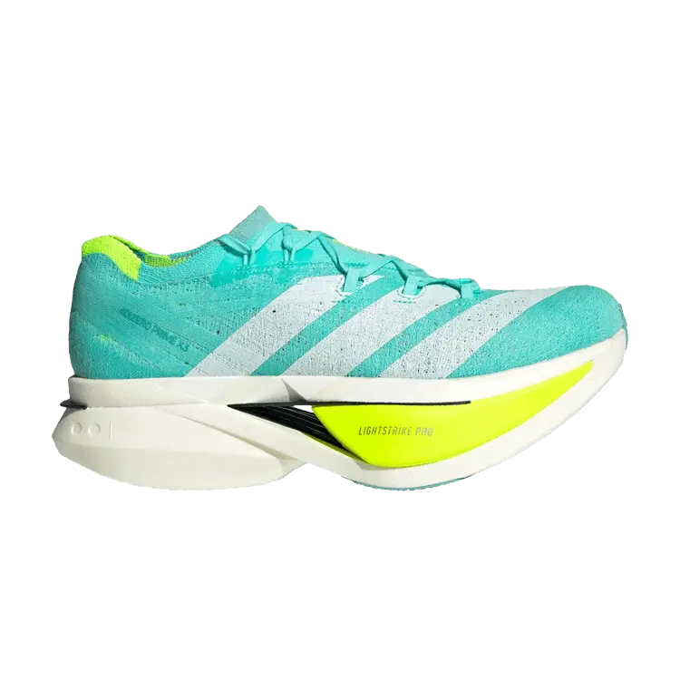 Кроссовки adidas Adizero Prime X 3.0 Strung 'Flash Aqua Lucid Lemon', синий
Кроссовки adidas Adizero Prime X 3.0 Strung 'Flash Aqua Lucid Lemon', синий