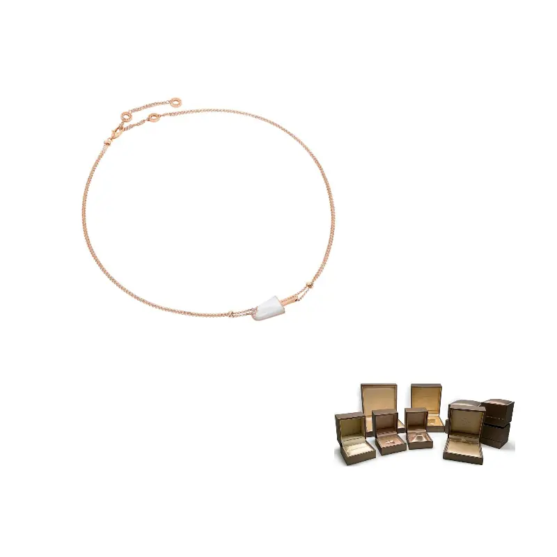 BVLGARI Gelati Series 18K Rose Gold ожерелье женское
BVLGARI Gelati Series 18K Rose Gold ожерелье женское