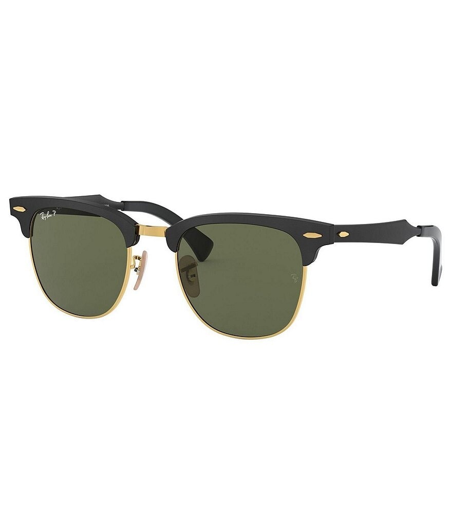 Мужские солнцезащитные очки Ray-Ban Clubmaster, алюминиевые поляризованные, 51 мм, черный
Мужские солнцезащитные очки Ray-Ban Clubmaster, алюминиевые поляризованные, 51 мм, черный