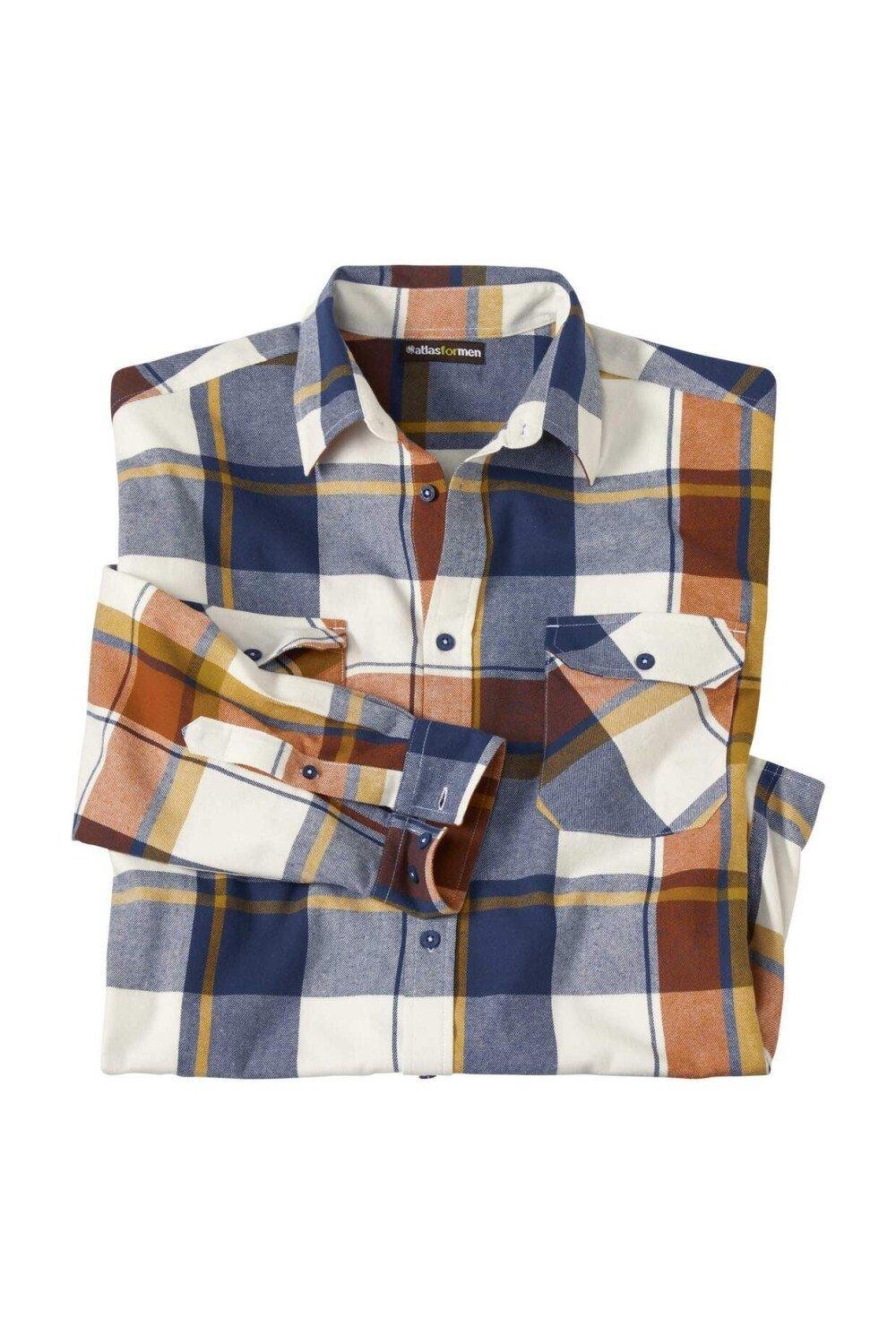 Фланелевая рубашка в клетку Atlas for Men, белый
Фланелевая рубашка в клетку Atlas for Men, белый