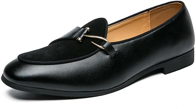 Мужские классические кожаные лоферы Santimon, элегантная обувь с запрессовкой, свадебные бархатные туфли к смокингу, черный
Мужские классические кожаные лоферы Santimon, элегантная обувь с запрессовкой, свадебные бархатные туфли к смокингу, черный