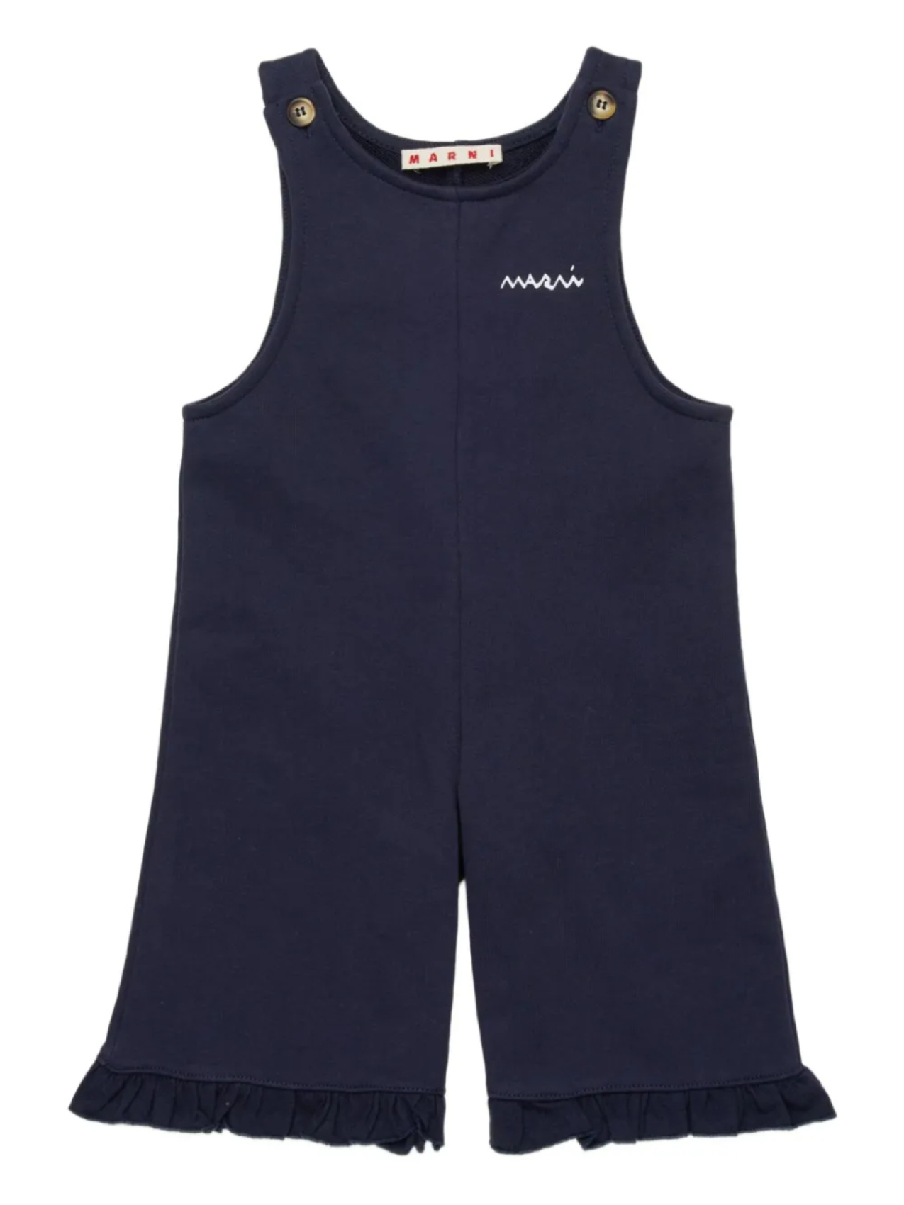 Marni Kids ромпер с логотипом, синий
Marni Kids ромпер с логотипом, синий