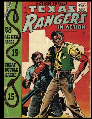 Texas Rangers In Action #12: Golden Age Western Comic 1958 (CreateSpace Independent Publishing Platform)
Texas Rangers In Action #12: Golden Age Western Comic 1958 (CreateSpace Independent Publishing Platform)