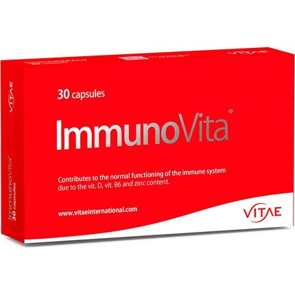 Vitae ImmunoVita Бетаглюканы, витамины D3, B6 и цинк для укрепления иммунной системы, 30 капсул Vitae Health Innovation
Vitae ImmunoVita Бетаглюканы, витамины D3, B6 и цинк для укрепления иммунной системы, 30 капсул Vitae Health Innovation