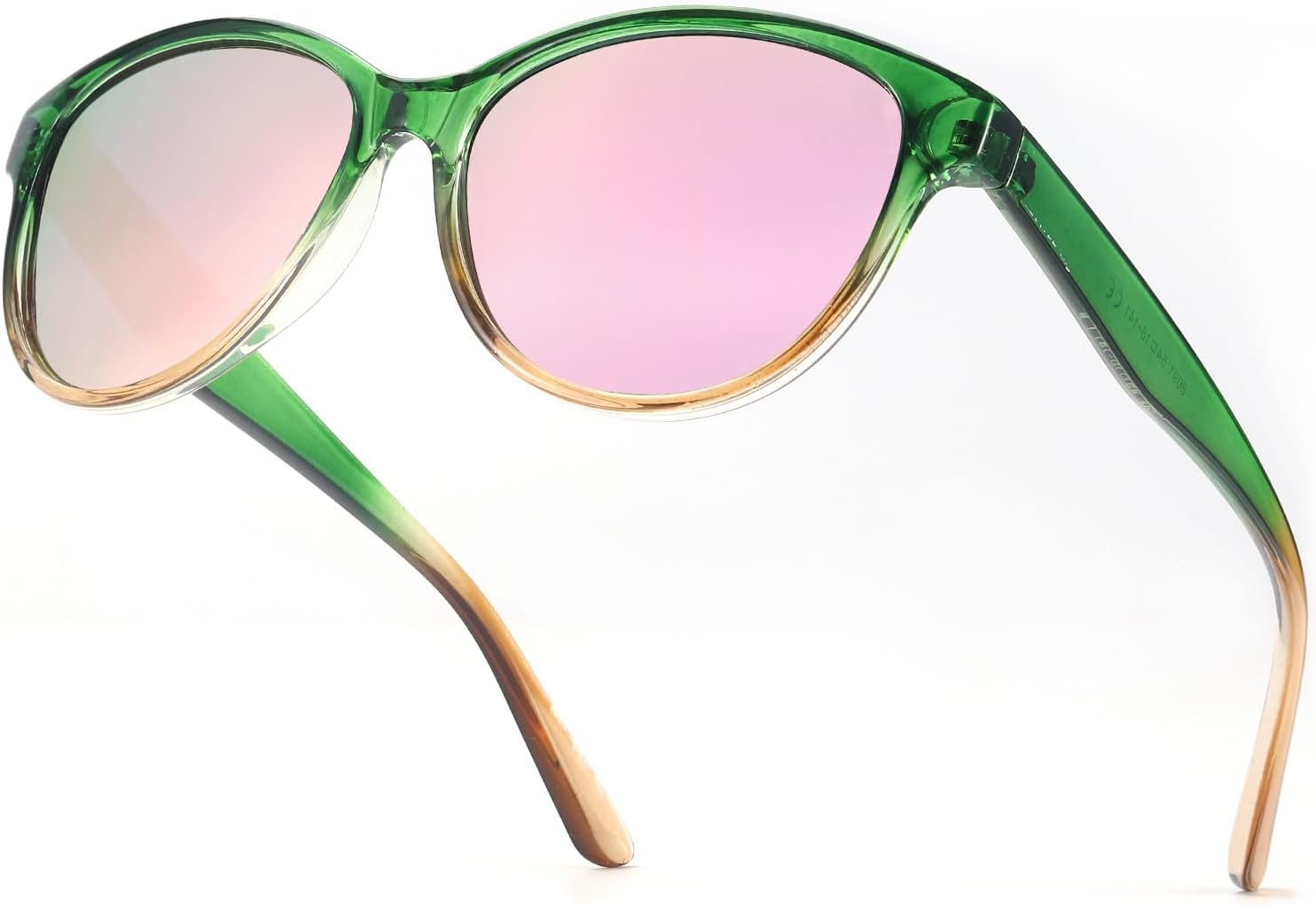 Поляризованные солнцезащитные очки LVIOE «кошачий глаз» для женщин, модные классические ретро-очки с защитой от УФ-излучения UV400, для вождения, рыбалки, LS8091, A09 Gra Green Brown/Pink
Поляризованные солнцезащитные очки LVIOE «кошачий глаз» для женщин, модные классические ретро-очки с защитой от УФ-излучения UV400, для вождения, рыбалки, LS8091, A09 Gra Green Brown/Pink