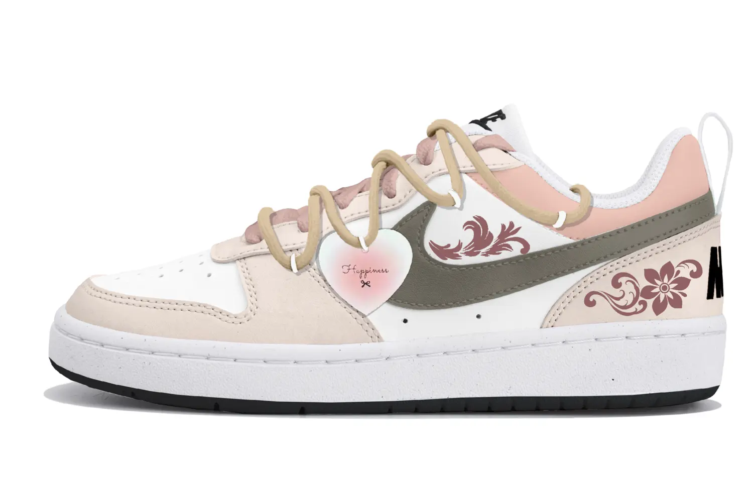 Court Borough Low top детские скейтборд-кроссовки Pink Brown для подростков Nike, белый коричневый
Court Borough Low top детские скейтборд-кроссовки Pink Brown для подростков Nike, белый коричневый