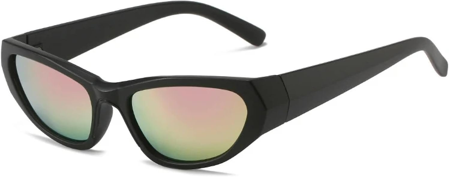 Ретро-солнцезащитные очки «кошачий глаз» для женщин, модные разноцветные зеркальные очки-маски с защитой от УФ-излучения, солнцезащитные очки в стиле панк для мужчин, спортивные очки для вождения WNCKSQ, Black Pink Mirror
Ретро-солнцезащитные очки «кошачий глаз» для женщин, модные разноцветные зеркальные очки-маски с защитой от УФ-излучения, солнцезащитные очки в стиле панк для мужчин, спортивные очки для вождения WNCKSQ, Black Pink Mirror