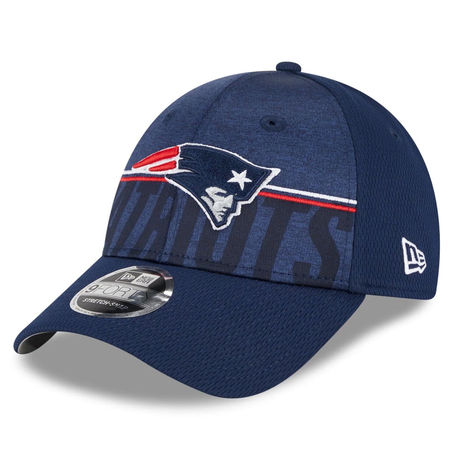 Мужская регулируемая кепка New Era Navy New England Patriots 2023, тренировочный лагерь НФЛ 9FORTY
Мужская регулируемая кепка New Era Navy New England Patriots 2023, тренировочный лагерь НФЛ 9FORTY