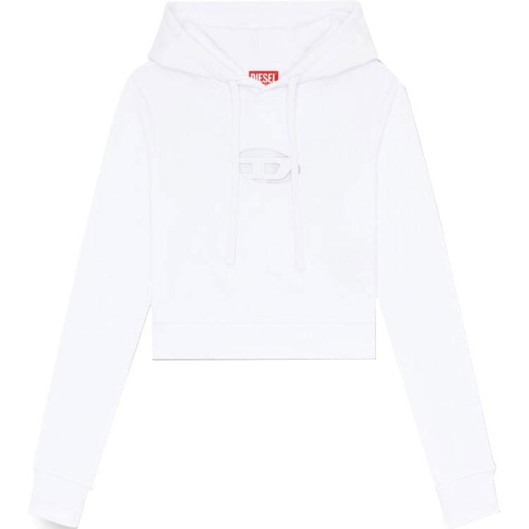 Футболка с вышивкой овального логотипа D DIESEL, белая
Футболка с вышивкой овального логотипа D DIESEL, белая