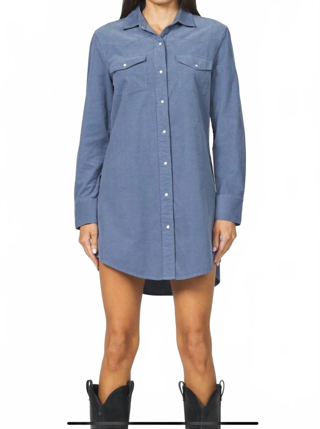 DEAR JOHN DENIM Платье-рубашка Rory Button Down синего цвета
DEAR JOHN DENIM Платье-рубашка Rory Button Down синего цвета